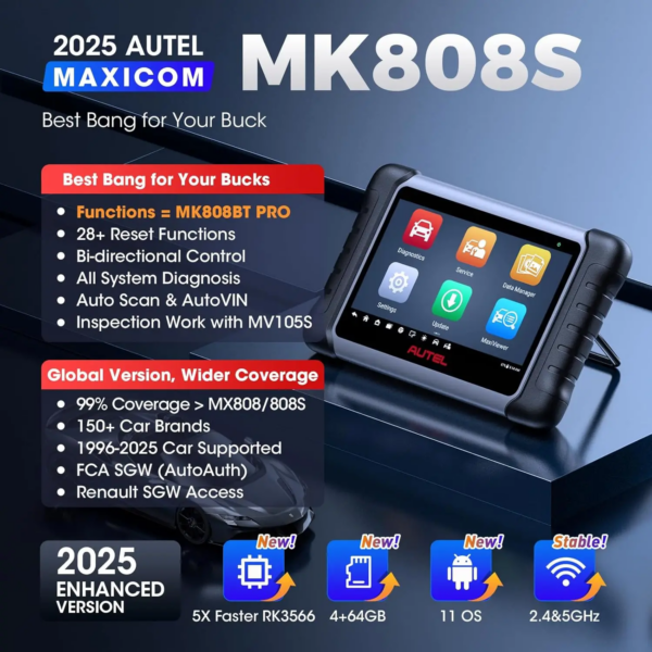 9bb93532b7a72d6a14b4 Autel MK808S รองรับภาษาไทย เครื่องสแกนวิเคราะห์ระบบรถยนต์